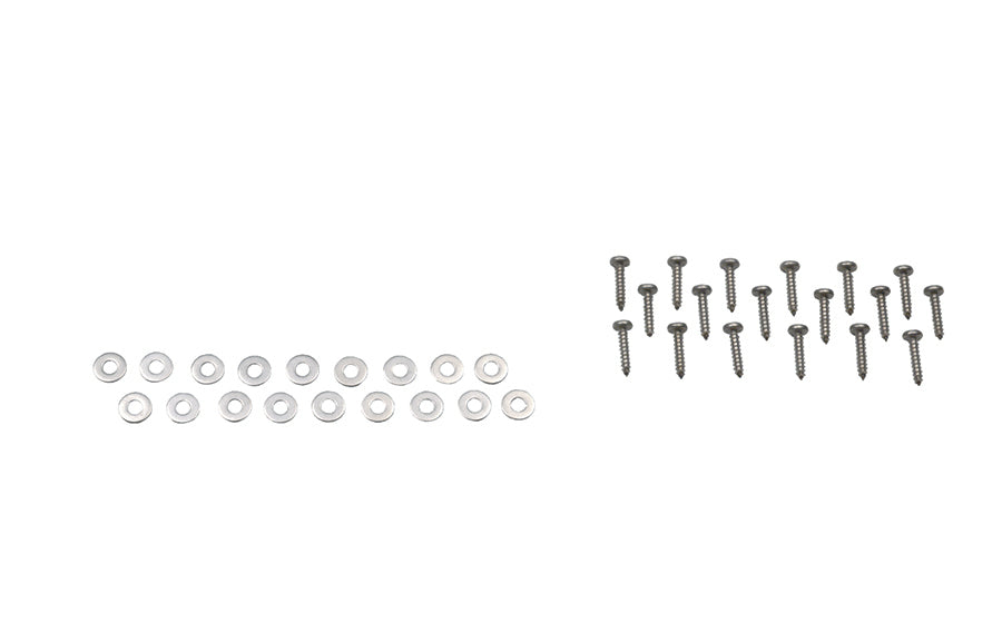 Jeep CJ Wire Mesh Guard Set 6 Pieces 76-86 CJ Polished Silver Kentrol
