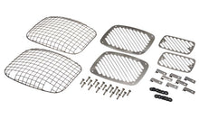 Load image into Gallery viewer, Jeep YJ Billet and Wire Mesh Set 6 Pieces 87-95 Wrangler TJ Polished Silver Kentrol