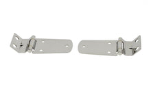 Load image into Gallery viewer, Jeep TJ Hood Hinge Pair 97-06 Wrangler TJ Polished Silver Kentrol