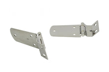 Load image into Gallery viewer, Jeep TJ Hood Hinge Pair 97-06 Wrangler TJ Polished Silver Kentrol