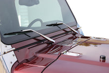 Load image into Gallery viewer, Jeep TJ Hood Hinge Pair 97-06 Wrangler TJ Polished Silver Kentrol