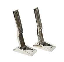 Load image into Gallery viewer, Jeep TJ Tailgate Hinge Pair 97-04 Wrangler TJ Polished Silver Kentrol