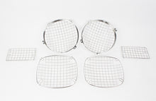 Load image into Gallery viewer, Jeep TJ Wire Mesh Guard Set 6 Pieces 97-06 Wrangler TJ Polished Silver Kentrol