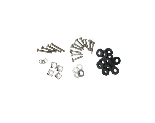 Jeep TJ Wire Mesh Guard Set 6 Pieces 97-06 Wrangler TJ Polished Silver Kentrol