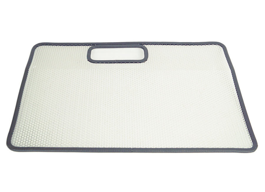 Jeep TJ Bug Shield 97 Wrangler TJ Polished Silver Kentrol