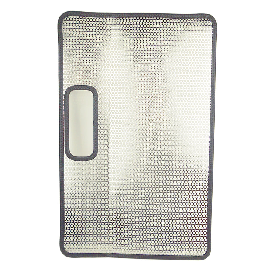 Jeep TJ Bug Shield 97 Wrangler TJ Polished Silver Kentrol