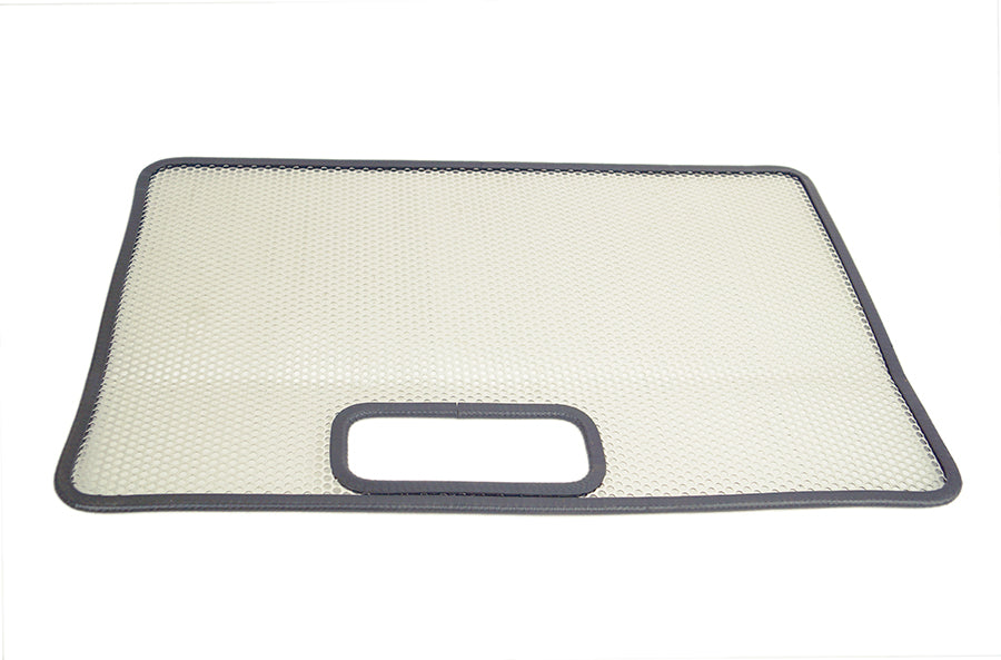 Jeep TJ Bug Shield 97 Wrangler TJ Polished Silver Kentrol