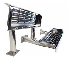 Load image into Gallery viewer, Jeep TJ Side Steps Pair 97 Wrangler TJ-2000 Polished Silver Kentrol