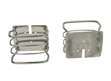 Load image into Gallery viewer, JEEP CJ/YJ/TJ Taillight Guard Pair 76-06 CJ Wrangler YJ/TJ Polished Silver Kentrol