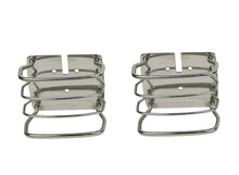 Load image into Gallery viewer, JEEP CJ/YJ/TJ Taillight Guard Pair 76-06 CJ Wrangler YJ/TJ Polished Silver Kentrol