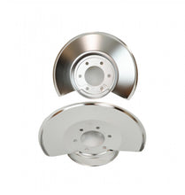 Load image into Gallery viewer, Jeep CJ Disc Brake Dust Cover Pair 78-86 CJ Polished Silver Kentrol