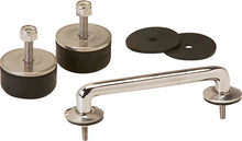 Load image into Gallery viewer, Jeep TJ/JK Windshield Tie Down Kit 97-18 Wrangler TJ/JK Polished Silver Kentrol