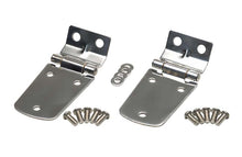 Load image into Gallery viewer, Jeep TJ Hood Kit Without Hood Catch 98-06 Wrangler TJ Polished Silver Kentrol