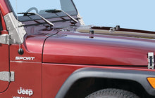Load image into Gallery viewer, Jeep TJ Hood Kit  98-06 Wrangler TJ Polished Silver Kentrol