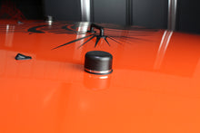 Load image into Gallery viewer, Jeep TJ/JK Hood Bumpers 97-18 Wrangler TJ/JK Polished Silver Kentrol