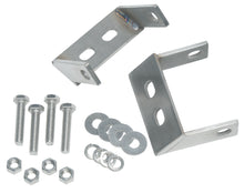 Load image into Gallery viewer, Jeep CJ Rear Bumper Brackets Pair 45-86 CJ Polished Silver Kentrol