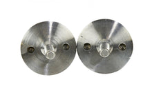 Load image into Gallery viewer, Jeep CJ/YJ Windshield Knobs Pair 76-95 CJ and Wrangler YJ Polished Silver Kentrol