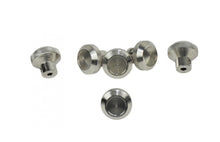 Load image into Gallery viewer, Jeep CJ Interior Knob Set 6 Pieces 76-86 CJ Polished Silver Kentrol