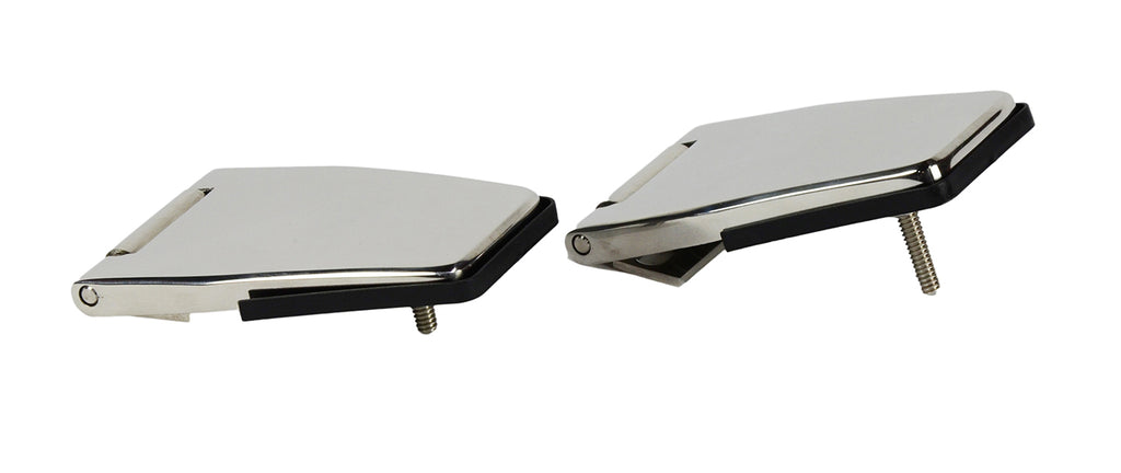 Jeep YJ/TJ Hardtop Liftgate Hinge Pair 87-06 Wrangler TJ/YJ Polished Silver Kentrol