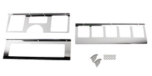 Load image into Gallery viewer, Jeep YJ Dash Overlay Set (3 pieces) 87-95 Wrangler TJ Polished Silver Kentrol
