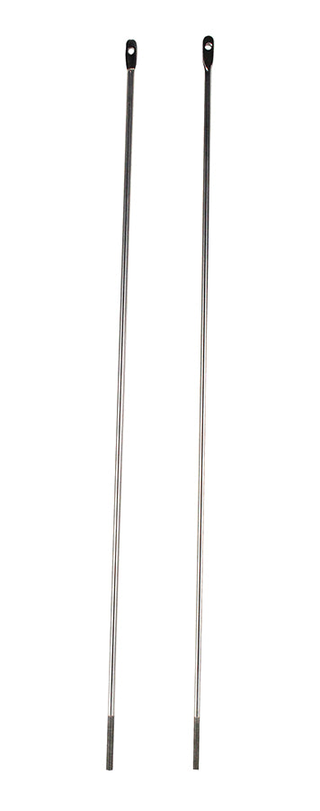 Jeep YJ Strut Rod Kit  87-95 Wrangler TJ Polished Silver Kentrol