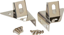 Load image into Gallery viewer, Jeep CJ/YJ LED Light Bar Bracket Pair 76-95 CJ and Wrangler YJ Polished Silver Kentrol