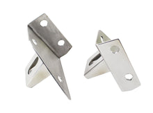 Load image into Gallery viewer, Jeep CJ/YJ LED Light Bar Bracket Pair 76-95 CJ and Wrangler YJ Polished Silver Kentrol