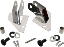 Load image into Gallery viewer, Jeep YJ Mirror Relocation Bracket Pair 87-95 Wrangler TJ Polished Silver Kentrol
