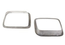 Load image into Gallery viewer, Jeep YJ Headlight Bezels Pair 87-95 Wrangler TJ Polished Silver Kentrol