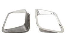Load image into Gallery viewer, Jeep YJ Headlight Bezels Pair 87-95 Wrangler TJ Polished Silver Kentrol