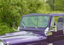 Load image into Gallery viewer, Jeep CJ Windshield Wiper Arms Pair 68-86 CJ Polished Silver Kentrol