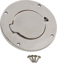Load image into Gallery viewer, Jeep TJ Billet Style Gas Hatch 97-06 Wrangler TJ Polished Silver Kentrol