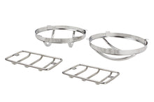Load image into Gallery viewer, Jeep TJ Euro Light Guard Set 4 Pieces 97-06 Wrangler TJ Polished Silver Kentrol