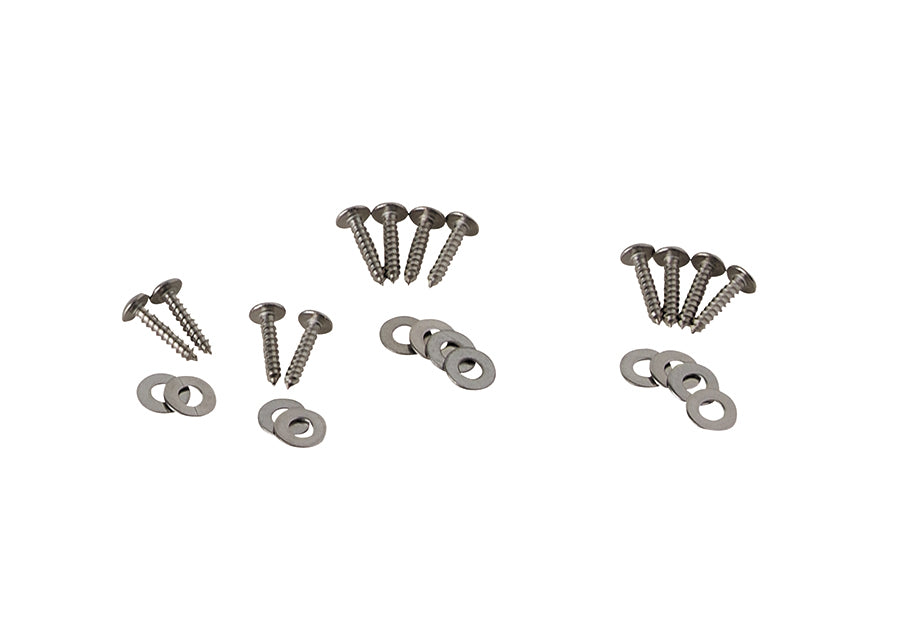 Jeep YJ Light Guard Set 4 Pieces 87-95 Wrangler TJ Polished Silver Kentrol