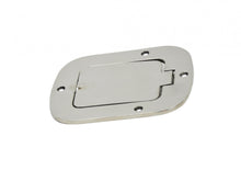 Load image into Gallery viewer, Jeep CJ/YJ Billet Style Gas Hatch 77-95 CJ and Wrangler YJ Polished Silver Kentrol