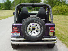 Load image into Gallery viewer, Jeep CJ/YJ Billet Style Gas Hatch 77-95 CJ and Wrangler YJ Polished Silver Kentrol