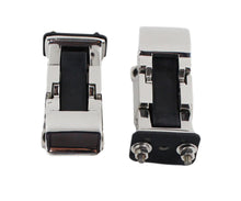 Load image into Gallery viewer, Jeep CJ/YJ Hood Catch Pair TJ Style 42-95 CJ and Wrangler YJ Polished Silver Kentrol