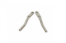 Load image into Gallery viewer, Jeep TJ Door Strap Pins Pair 97-06 Wrangler TJ Polished Silver Kentrol