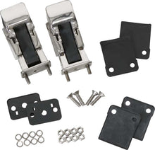 Load image into Gallery viewer, Jeep CJ/YJ Hood Kit With TJ Style Hood Catch 78-95 CJ and Wrangler YJ Polished Silver Kentrol