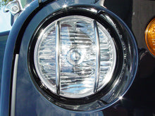 Load image into Gallery viewer, Jeep JK Euro Headlight Guards Pair  07-18 Wrangler JK Polished Silver Kentrol