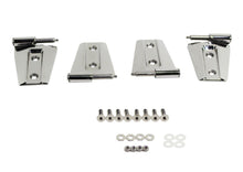 Load image into Gallery viewer, Jeep JK Door Hinge Set 4 Pieces 2 Door 07-18 Wrangler JK Polished Silver Kentrol