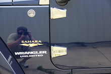 Load image into Gallery viewer, Jeep JK Door Hinge Set 4 Pieces 2 Door 07-18 Wrangler JK Polished Silver Kentrol