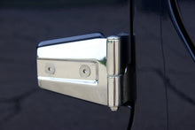 Load image into Gallery viewer, Jeep JK Door Hinge Set 4 Pieces 2 Door 07-18 Wrangler JK Polished Silver Kentrol