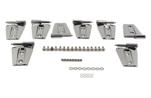 Load image into Gallery viewer, Jeep JK Door Hinge Set 8 Pieces 4 Door 07-18 Wrangler JK Polished Silver Kentrol