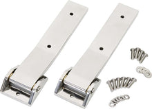 Load image into Gallery viewer, Jeep JK Tailgate Hinge Pair 07-18 Wrangler JK Polished Silver Kentrol