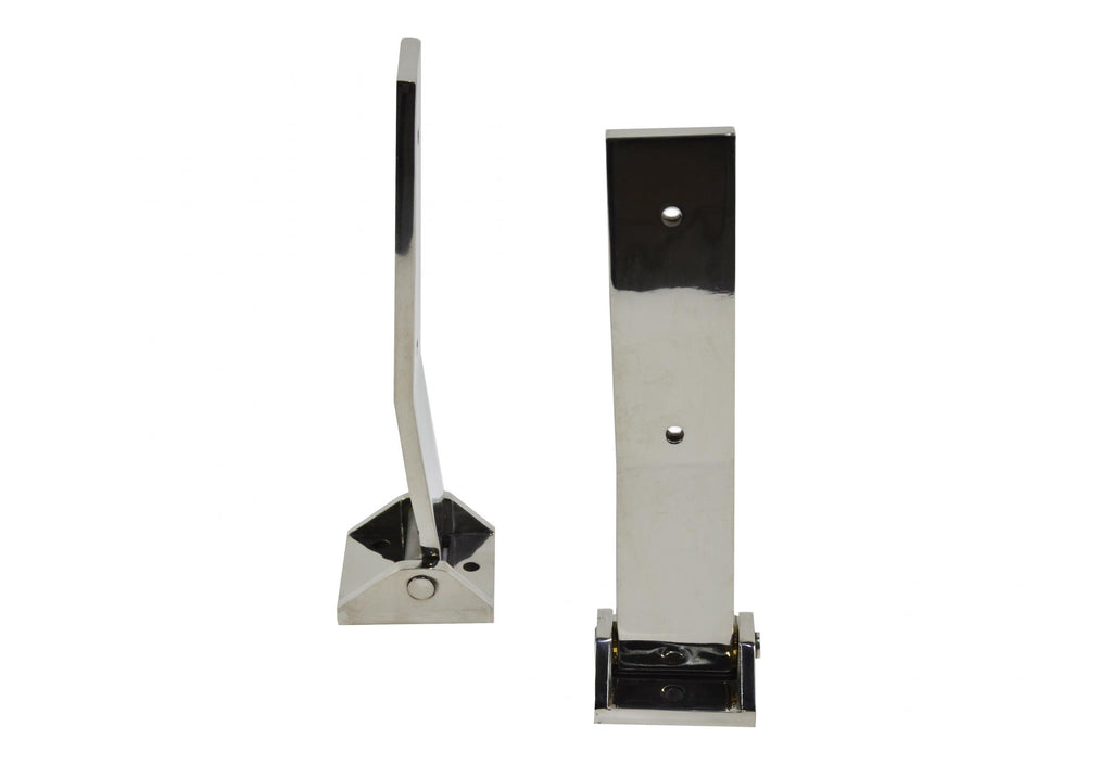 Jeep JK Tailgate Hinge Pair 07-18 Wrangler JK Polished Silver Kentrol
