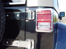 Load image into Gallery viewer, Jeep JK Tailgate Hinge Pair 07-18 Wrangler JK Polished Silver Kentrol