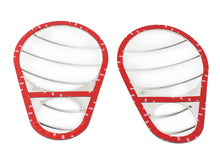 Load image into Gallery viewer, Jeep JK Headlight Guards Pair 07-18 Wrangler JK Polished Silver Kentrol