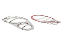 Load image into Gallery viewer, Jeep JK Headlight Guards Pair 07-18 Wrangler JK Polished Silver Kentrol