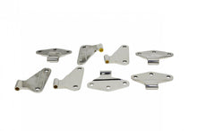 Load image into Gallery viewer, Jeep JK Body Door Hinge Set 8 Pieces 4 Door 07-18 Wrangler JK Polished Silver Kentrol